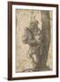 Le joueur de cornemuse-Albrecht Dürer-Framed Giclee Print
