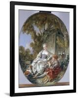 Le Joueur De Flageolet, 1766-Francois Boucber-Framed Giclee Print