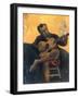 Le Joueur de Guitare, c.1894-Paul Gauguin-Framed Giclee Print