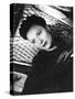 Le jour se leve, Daybreak, by Marcel Carne with Arletty, 1939 (b/w photo)-null-Stretched Canvas