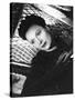 Le jour se leve, Daybreak, by Marcel Carne with Arletty, 1939 (b/w photo)-null-Stretched Canvas