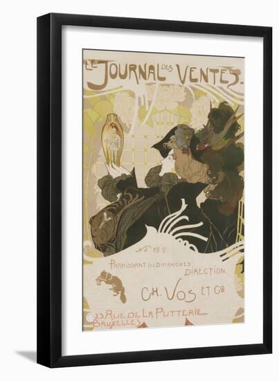 Le Journal Des Ventes, 1897-Adler & Sullivan-Framed Giclee Print