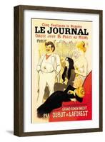 Le Journal: La Traite des Blanches, c.1899-Théophile Alexandre Steinlen-Framed Art Print