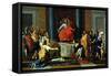 Le Jugement De Salomon (The Judgement of Solomon)-Nicolas Poussin-Framed Stretched Canvas