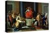 Le Jugement De Salomon (The Judgement of Solomon)-Nicolas Poussin-Stretched Canvas