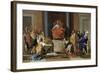 Le jugement de Salomon-Nicolas Poussin-Framed Giclee Print