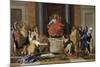 Le jugement de Salomon-Nicolas Poussin-Mounted Giclee Print