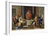 Le jugement de Salomon-Nicolas Poussin-Framed Giclee Print