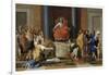 Le jugement de Salomon-Nicolas Poussin-Framed Giclee Print