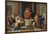 Le jugement de Salomon-Nicolas Poussin-Framed Giclee Print