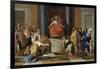 Le jugement de Salomon-Nicolas Poussin-Framed Giclee Print