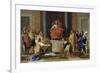 Le jugement de Salomon-Nicolas Poussin-Framed Giclee Print