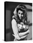 Le kid by Cincinnati THE CINCINNATI KID by NormanJewison with Ann-Margret, 1965 (b/w photo)-null-Stretched Canvas