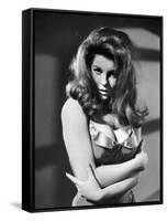 Le kid by Cincinnati THE CINCINNATI KID by NormanJewison with Ann-Margret, 1965 (b/w photo)-null-Framed Stretched Canvas