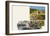 Le Krak Des Chevaliers-Green-Framed Giclee Print