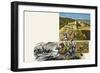 Le Krak Des Chevaliers-Green-Framed Giclee Print