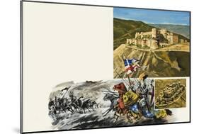 Le Krak Des Chevaliers-Green-Mounted Giclee Print