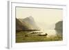 Le Lac Wallenstadt-Jean Francois Xavier Roffiaen-Framed Giclee Print