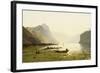 Le Lac Wallenstadt-Jean Francois Xavier Roffiaen-Framed Giclee Print