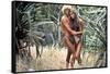 Le Lagon Bleu THE BLUE LAGOON by RandalKleiser with Christopher Atkins, Brooke Shields, 1980 (photo-null-Framed Stretched Canvas