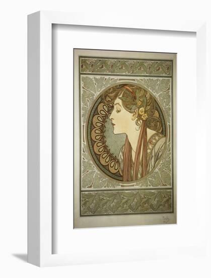 Le Laurier-Alphonse Mucha-Framed Premium Giclee Print