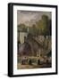 Le lavoir-Hubert Robert-Framed Giclee Print