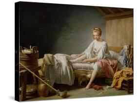 Le Lever de Fanchon-Nicolas-bernard Lepicie-Stretched Canvas