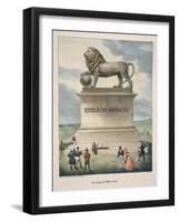 Le Lion De Waterloo, C.1895-null-Framed Giclee Print