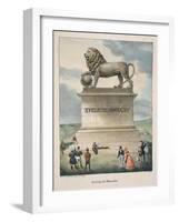 Le Lion De Waterloo, C.1895-null-Framed Giclee Print