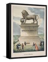 Le Lion De Waterloo, C.1895-null-Framed Stretched Canvas