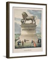 Le Lion De Waterloo, C.1895-null-Framed Giclee Print