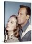 Le Lion (The Lion) by Jack Cardiff with Capucine and William Holden, 1962 (photo)-null-Stretched Canvas