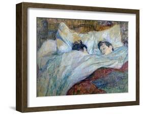 Le Lit-Henri de Toulouse-Lautrec-Framed Giclee Print