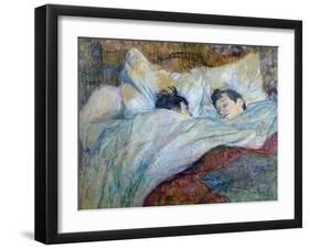 Le Lit-Henri de Toulouse-Lautrec-Framed Giclee Print