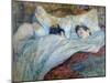 Le Lit-Henri de Toulouse-Lautrec-Mounted Giclee Print