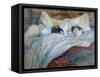 Le Lit-Henri de Toulouse-Lautrec-Framed Stretched Canvas