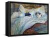 Le Lit-Henri de Toulouse-Lautrec-Framed Stretched Canvas