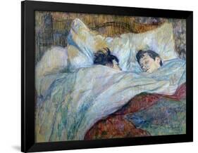 Le Lit-Henri de Toulouse-Lautrec-Framed Giclee Print