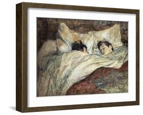 Le Lit-Henri de Toulouse-Lautrec-Framed Giclee Print