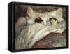 Le Lit-Henri de Toulouse-Lautrec-Framed Stretched Canvas