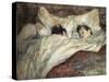 Le Lit-Henri de Toulouse-Lautrec-Stretched Canvas