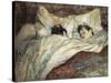 Le Lit-Henri de Toulouse-Lautrec-Stretched Canvas