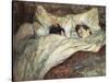 Le Lit-Henri de Toulouse-Lautrec-Stretched Canvas