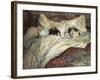 Le Lit-Henri de Toulouse-Lautrec-Framed Giclee Print