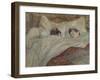 Le lit-Henri de Toulouse-Lautrec-Framed Giclee Print