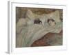 Le lit-Henri de Toulouse-Lautrec-Framed Giclee Print