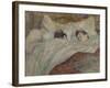 Le lit-Henri de Toulouse-Lautrec-Framed Giclee Print