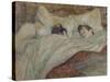 Le lit-Henri de Toulouse-Lautrec-Stretched Canvas