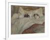 Le lit-Henri de Toulouse-Lautrec-Framed Giclee Print