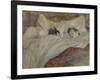 Le lit-Henri de Toulouse-Lautrec-Framed Giclee Print